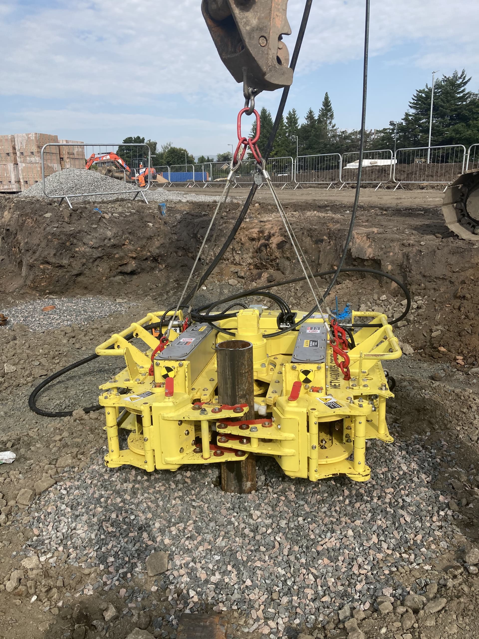 C1-12 Chopsaw mounted on ROV
