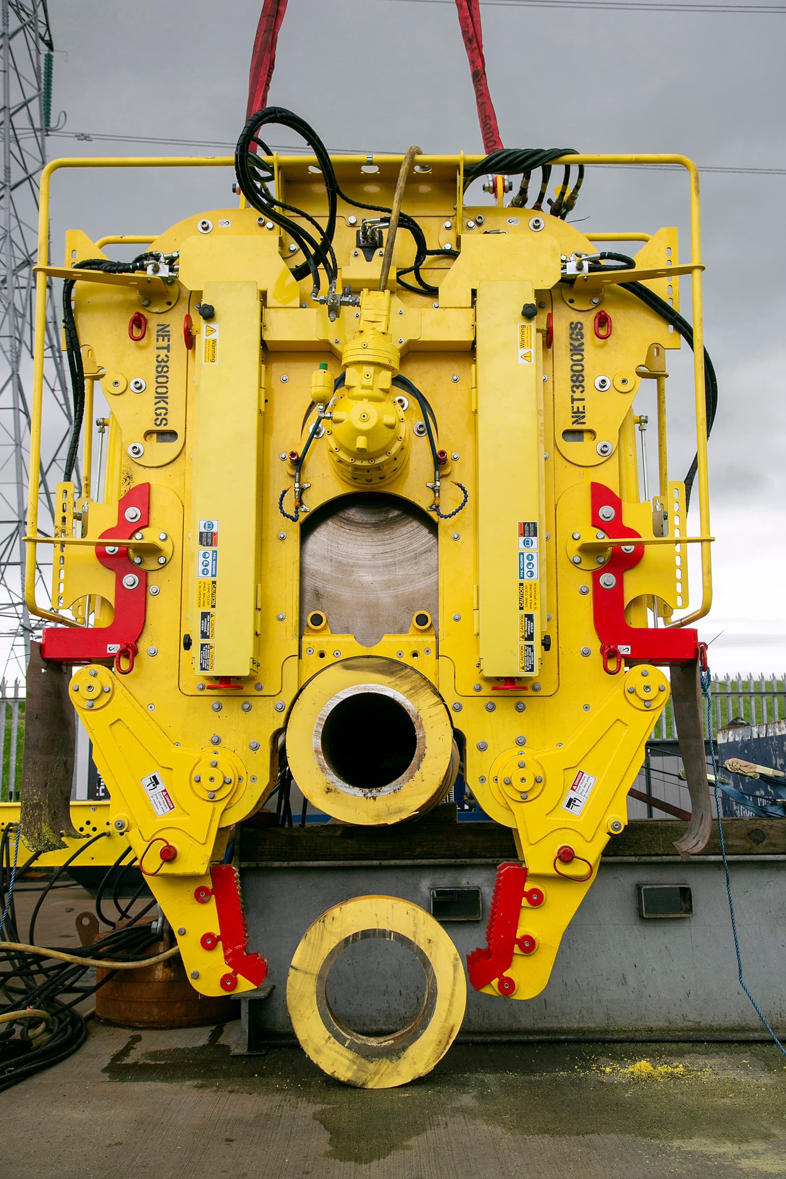 C1-24 Chopsaw cutting mechanism detail