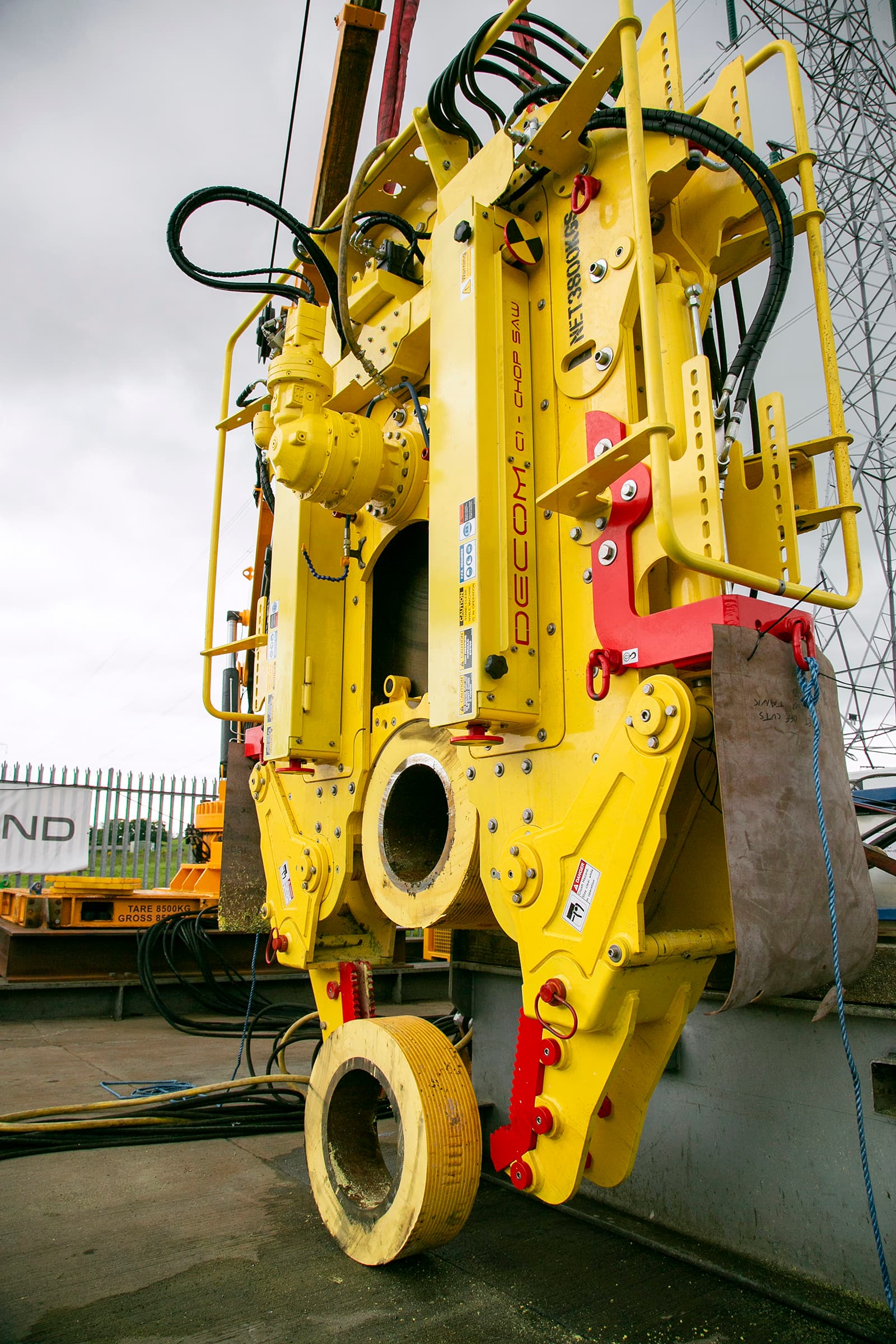 C1-24 Chopsaw mounted on ROV