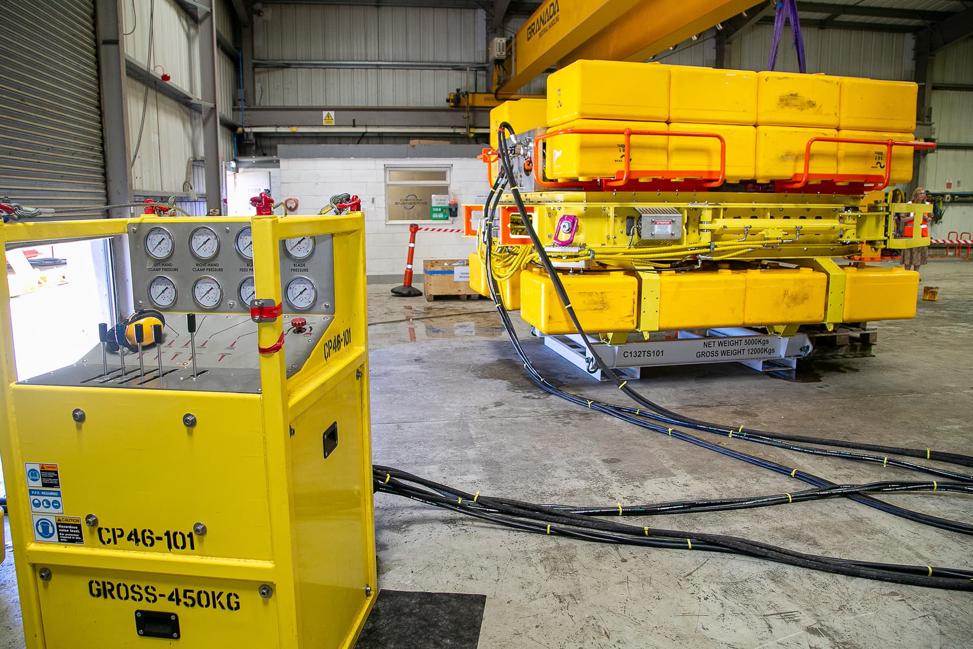 C1-32 Chopsaw workshop view