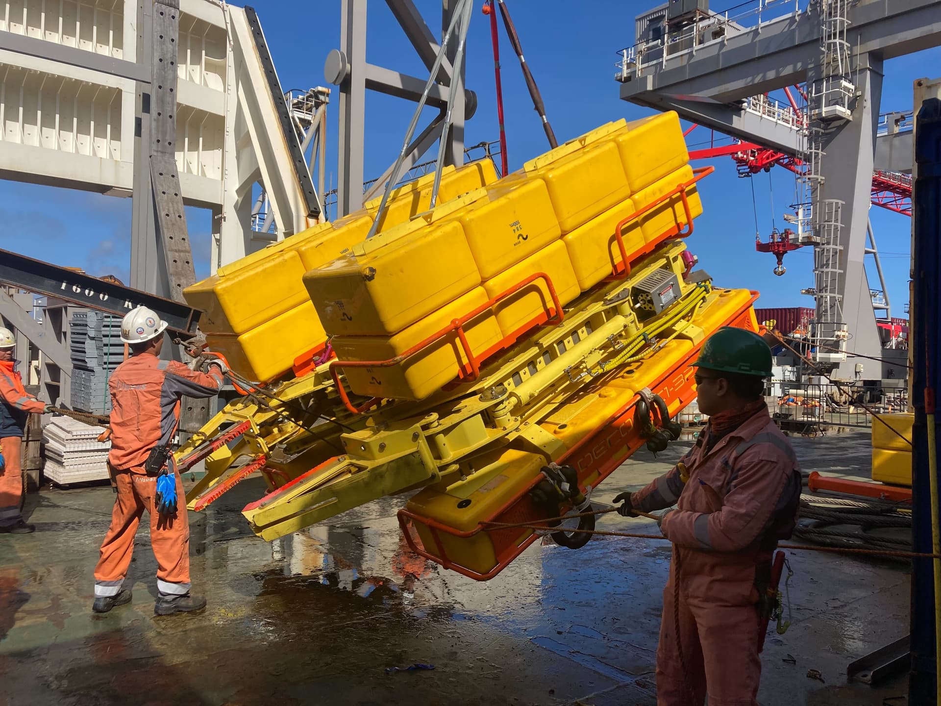 C1-32 Chopsaw offshore deployment