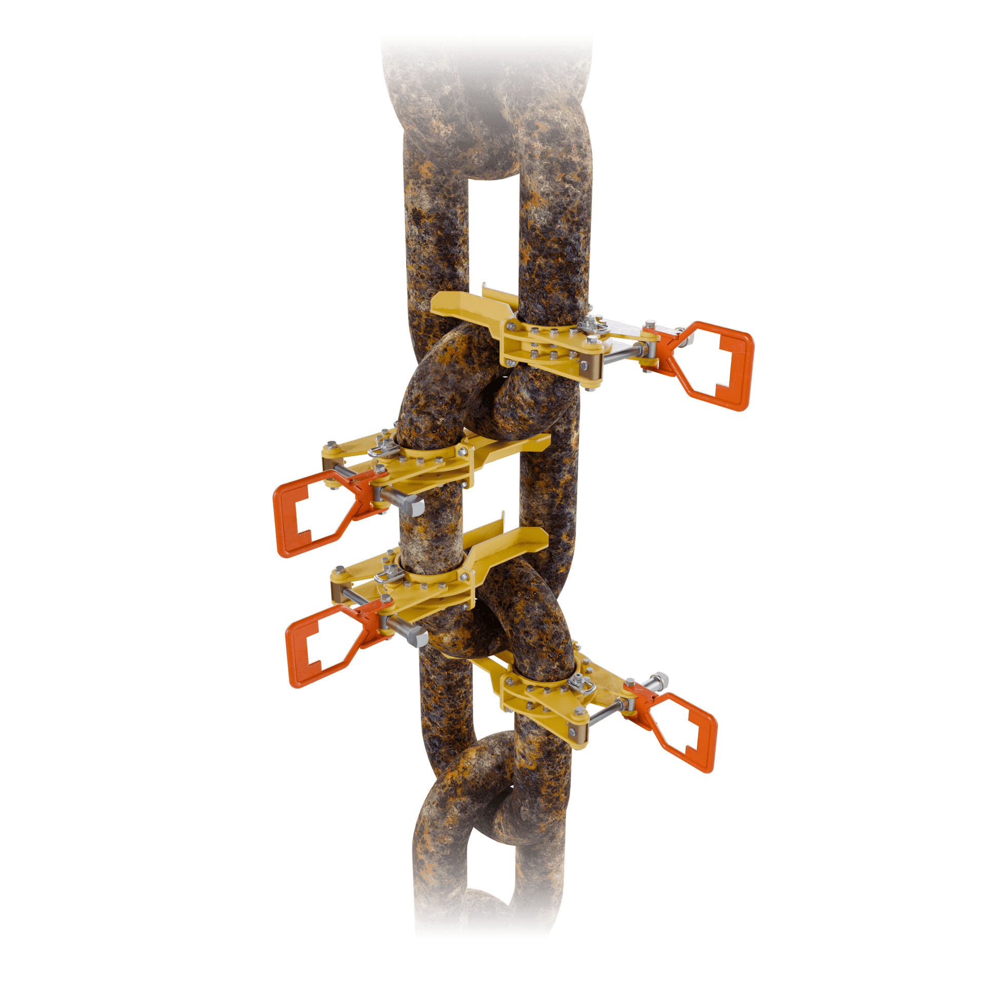 Chain Link Retaining Clamps workshop view