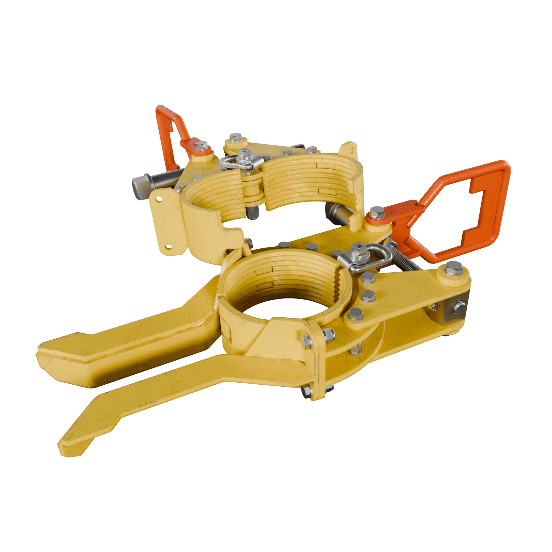 Chain Link Retaining Clamps offshore deployment