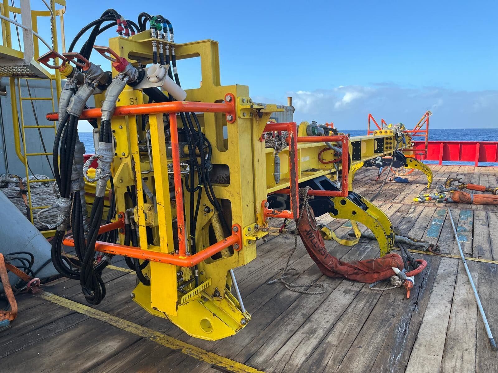 TRACS-16 subsea operation