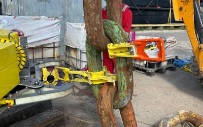 Decom Engineering’s Ultra-Light Chopsaw proves its worth during US Gulf Mooring Chain Project